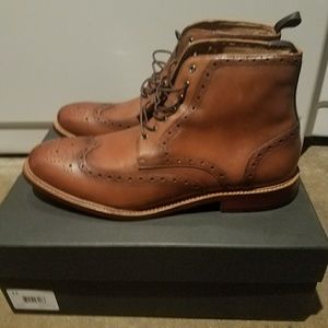 aston grey erane wingtip boot